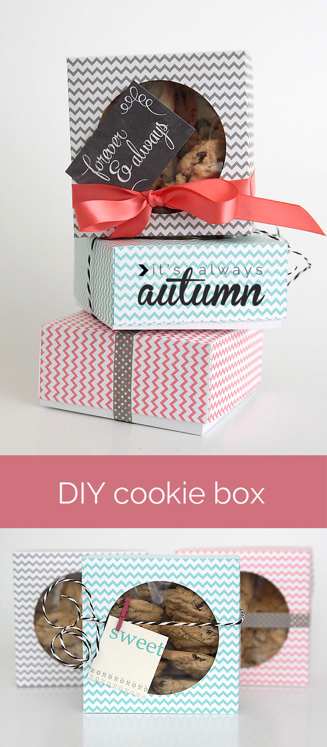 Best ideas about DIY Cookie Box
. Save or Pin easy DIY folded paper cookie & treat t box tutorial Now.