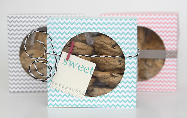 Best ideas about DIY Cookie Box
. Save or Pin easy DIY folded paper cookie & treat t box tutorial Now.