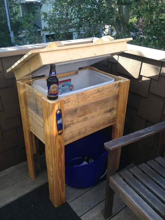 Best ideas about DIY Cooler Box
. Save or Pin 9 DIY Pallet Cooler Ideas Now.
