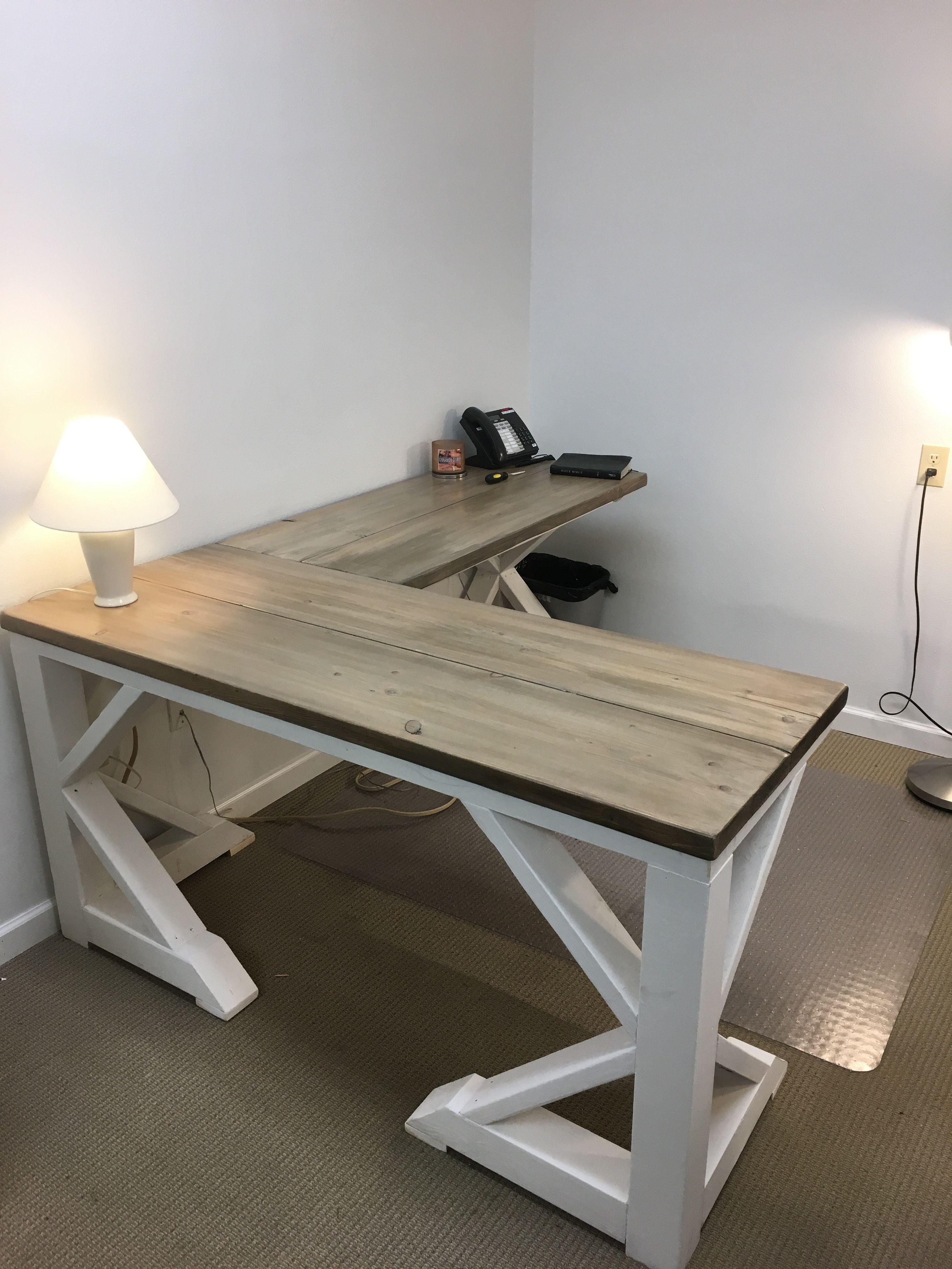 Best ideas about DIY Corner Desk Plans
. Save or Pin DIY Farmhouse Desk for $75 00 Everything in 2019 Now.