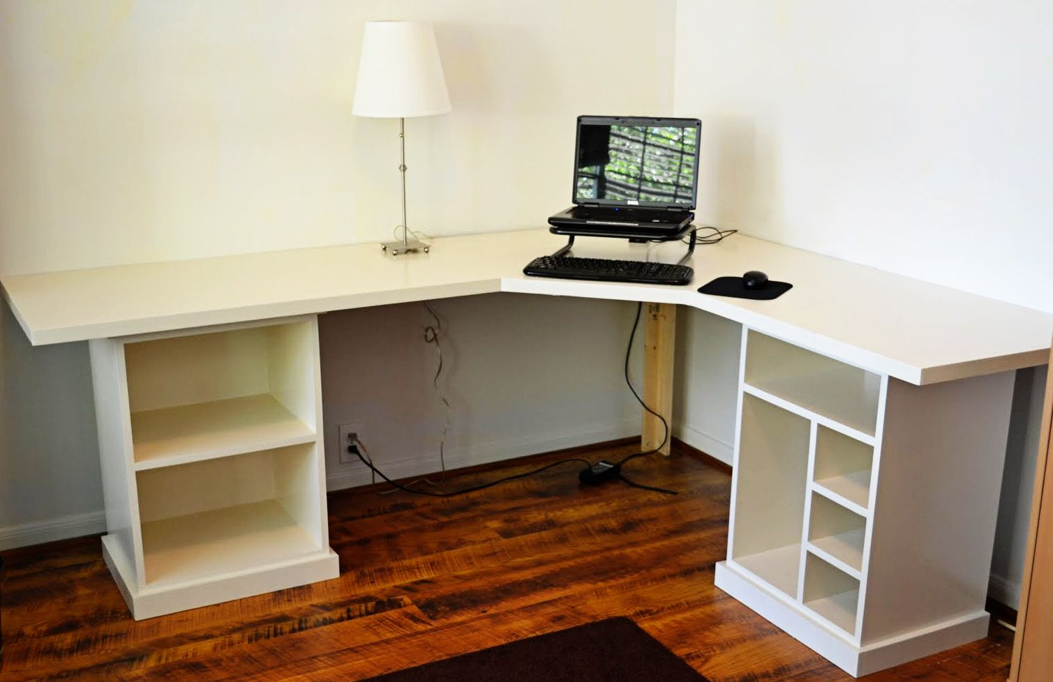 Best ideas about DIY Corner Desk Plans
. Save or Pin Ana White Corner Desk Now.