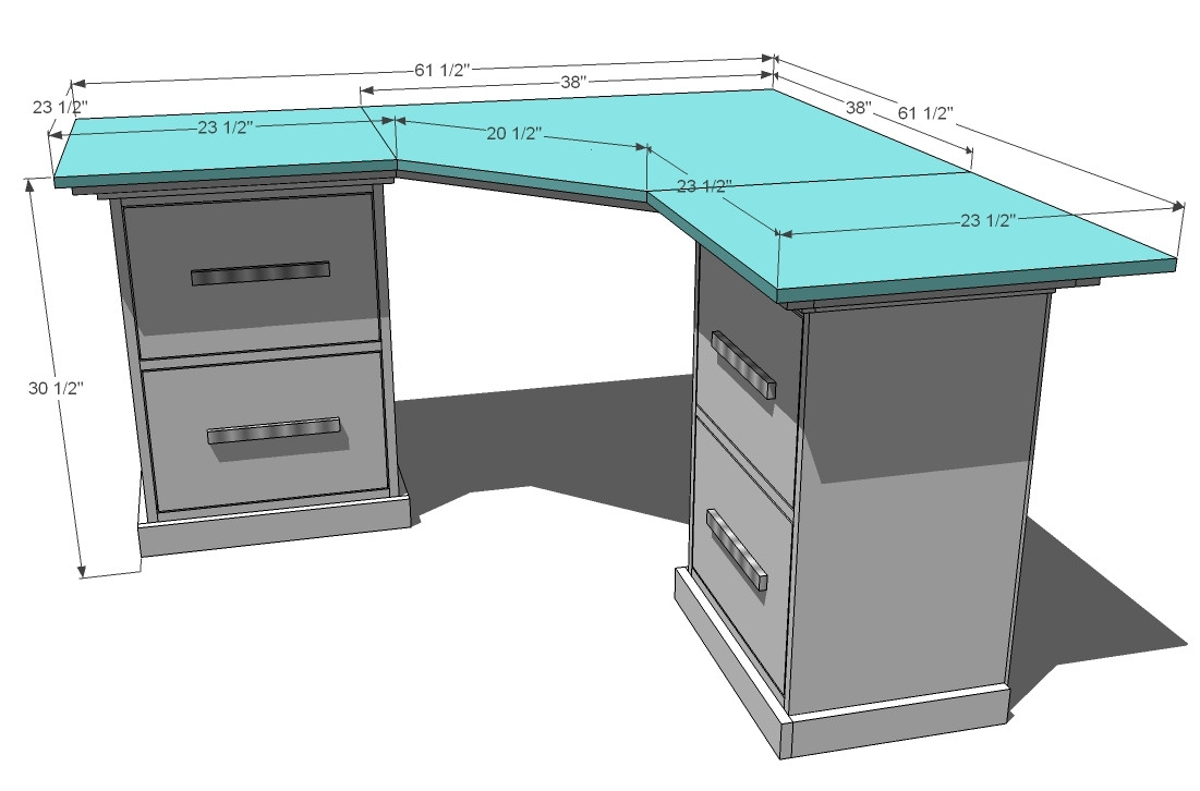 Best ideas about DIY Corner Desk Plans
. Save or Pin Ana White Now.