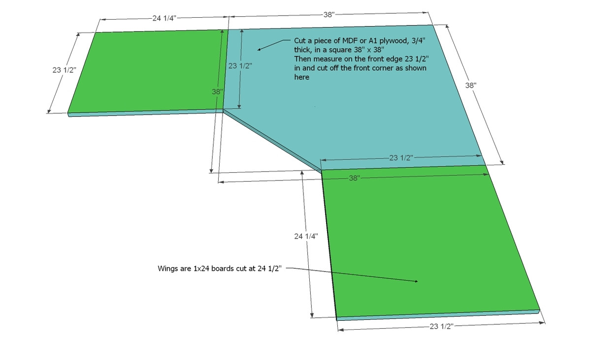 Best ideas about DIY Corner Desk Plans
. Save or Pin Ana White Now.