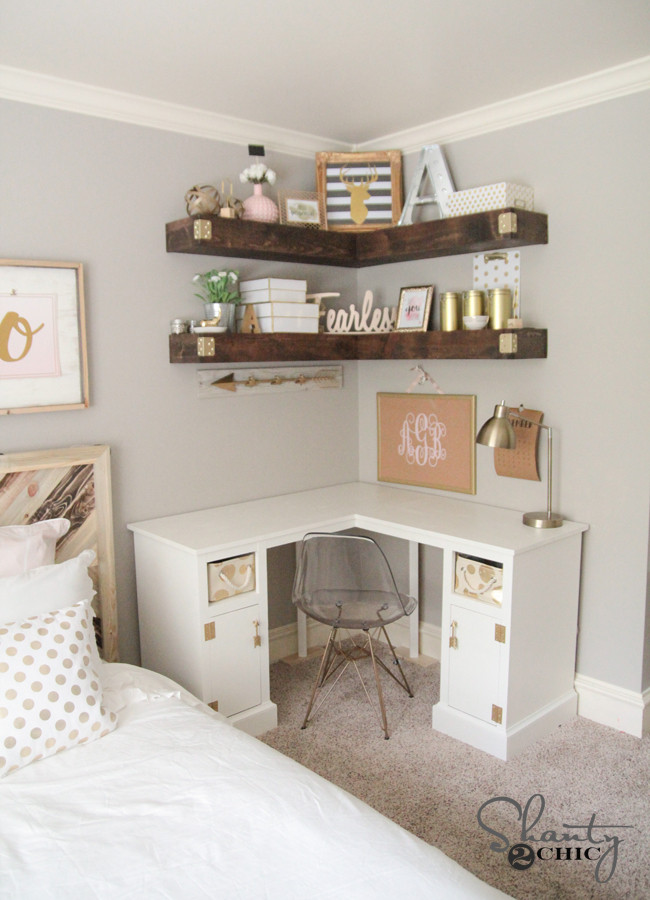 Best ideas about DIY Corner Desk Plans
. Save or Pin DIY Corner Desk Shanty 2 Chic Now.