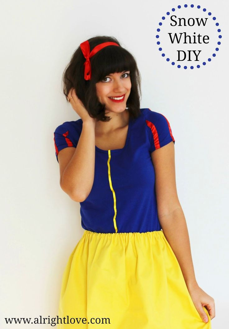 Best ideas about DIY Costumes Ideas For Adults
. Save or Pin Alright love DIY Snow White costume Now.