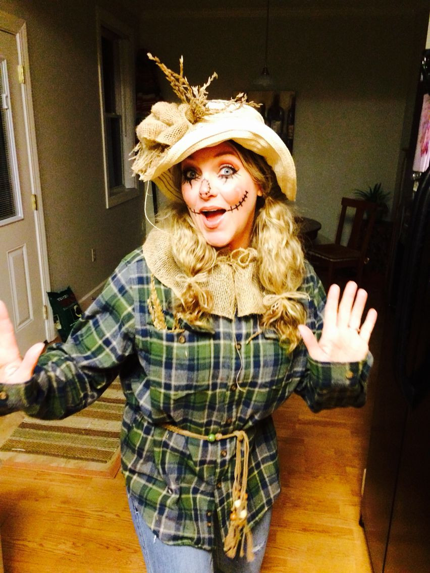 Best ideas about DIY Costumes Ideas For Adults
. Save or Pin Halloween adult women s scarecrow costume Now.