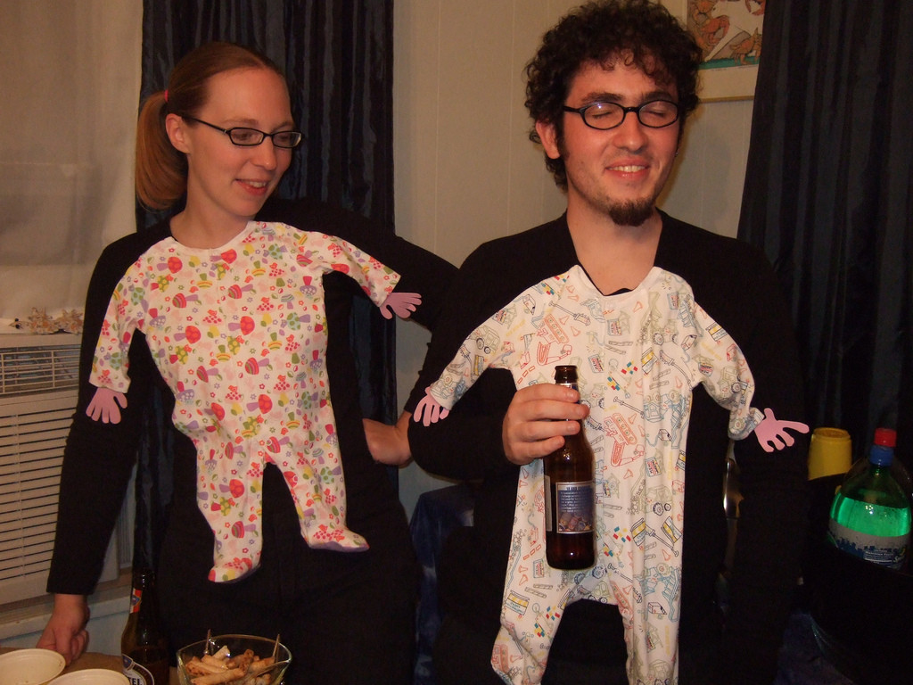 Best ideas about DIY Costumes Ideas For Adults
. Save or Pin DIY adult baby costumes for couples BigDIYIdeas Now.
