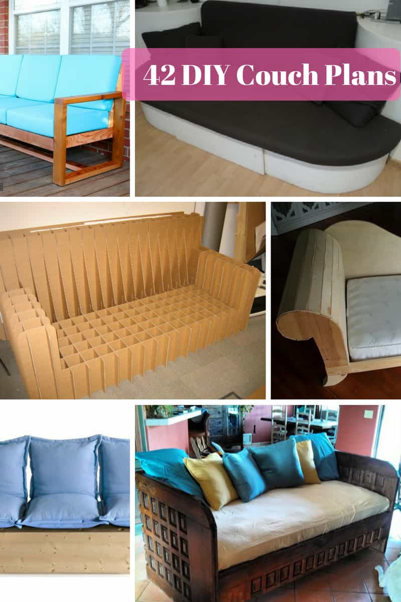 Best ideas about DIY Couch Plans
. Save or Pin 42 DIY Sofa Plans [Free Instructions] MyMyDIY Now.