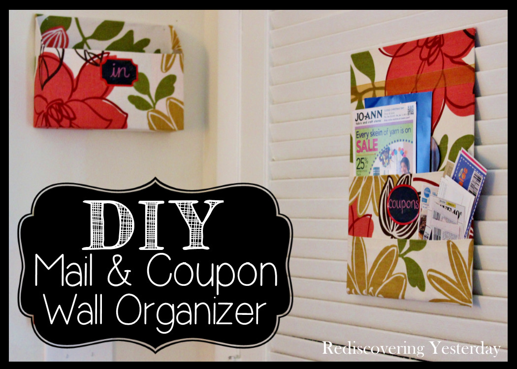 Best ideas about DIY Coupon Organizer
. Save or Pin Living while living small DIY Wall Organizer for Now.