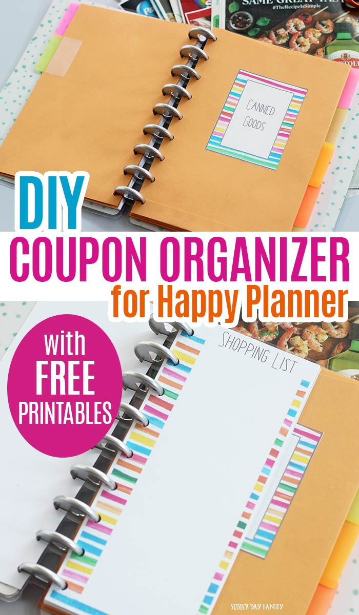 Best ideas about DIY Coupon Organizer
. Save or Pin Make a DIY Coupon Organizer For Happy Planner with Free Now.