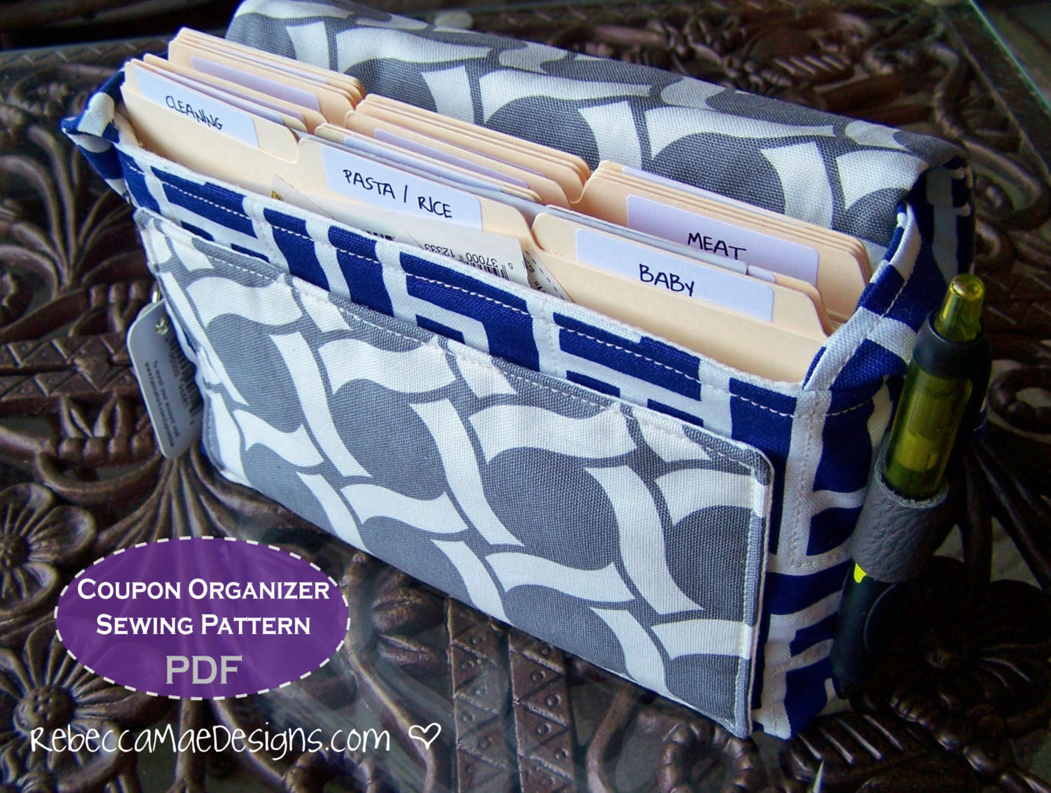 Best ideas about DIY Coupon Organizer
. Save or Pin PATTERN Quilted Coupon Organizer DiY PDF sewing pattern for Now.