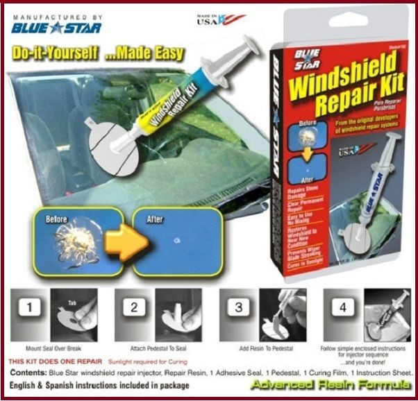 Best ideas about DIY Cracked Windshield Repair
. Save or Pin WINDSHIELD REPAIR KIT BLUE STAR DIY FIX A GLASS FOR CHIP Now.