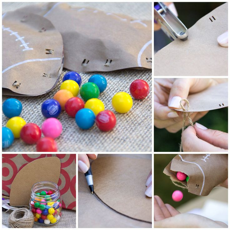 Best ideas about DIY Craft For Toddlers
. Save or Pin Football Treat Bags Moonfrye DIY Kids Crafts Superbowl Now.
