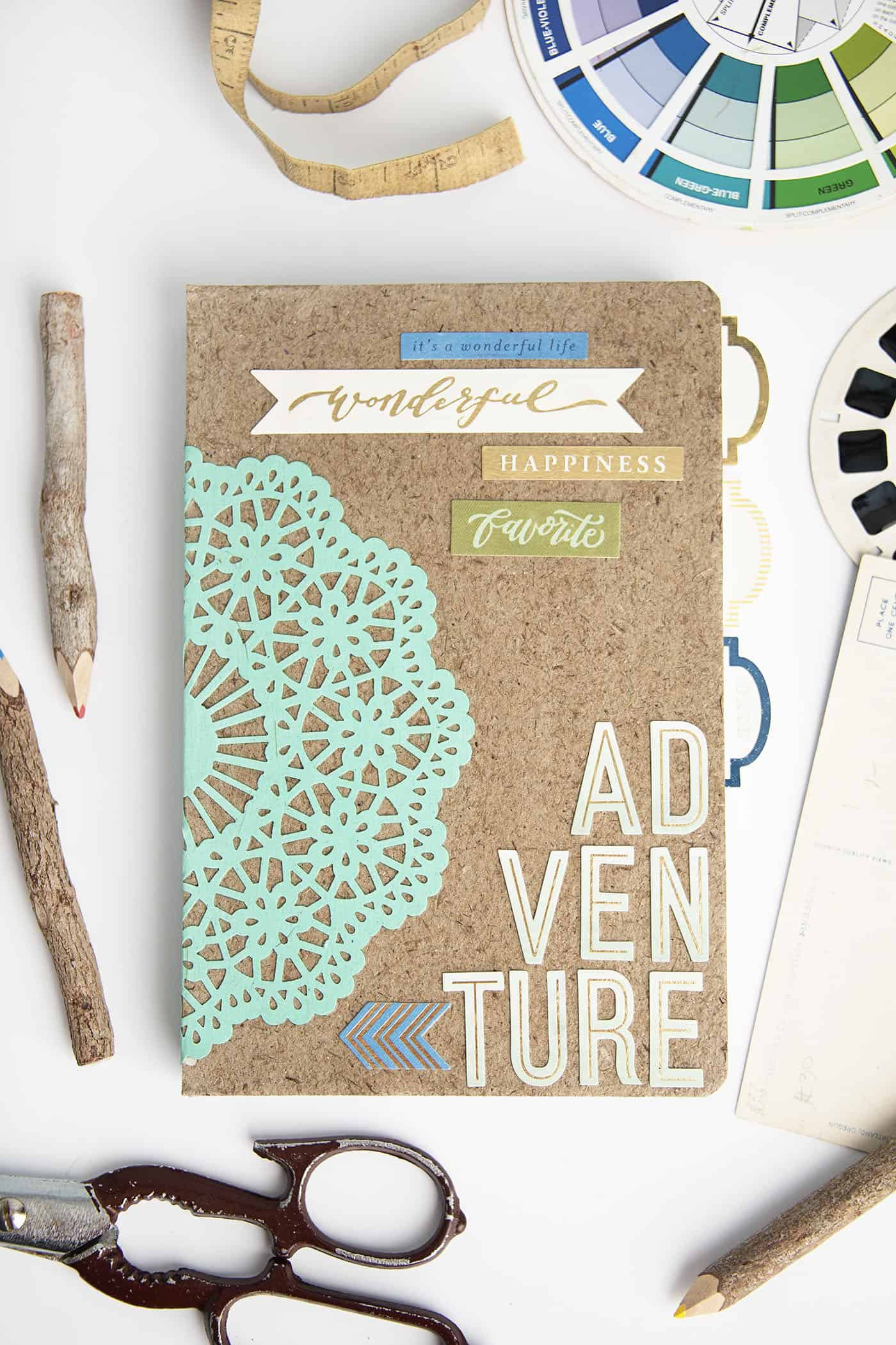 Best ideas about DIY Craft Gifts
. Save or Pin Adventure themed DIY Notebook Gift Mod Podge Rocks Now.