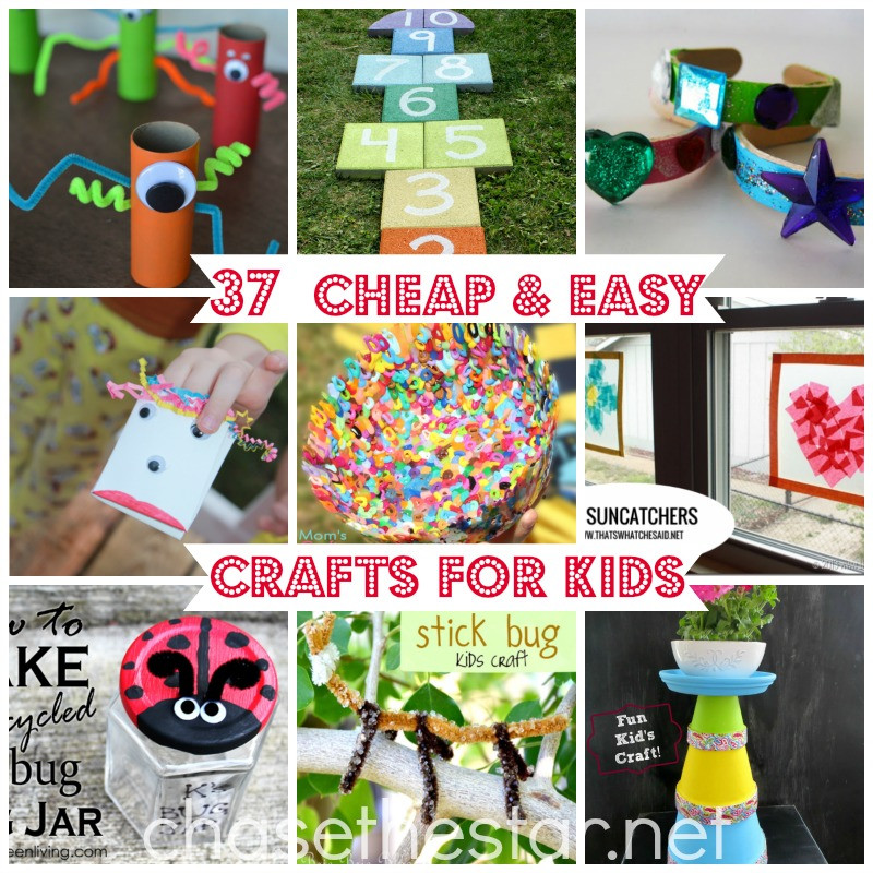 Best ideas about DIY Craft Ideas For Kids
. Save or Pin 37 Cheap and Easy Crafts For Kids Now.