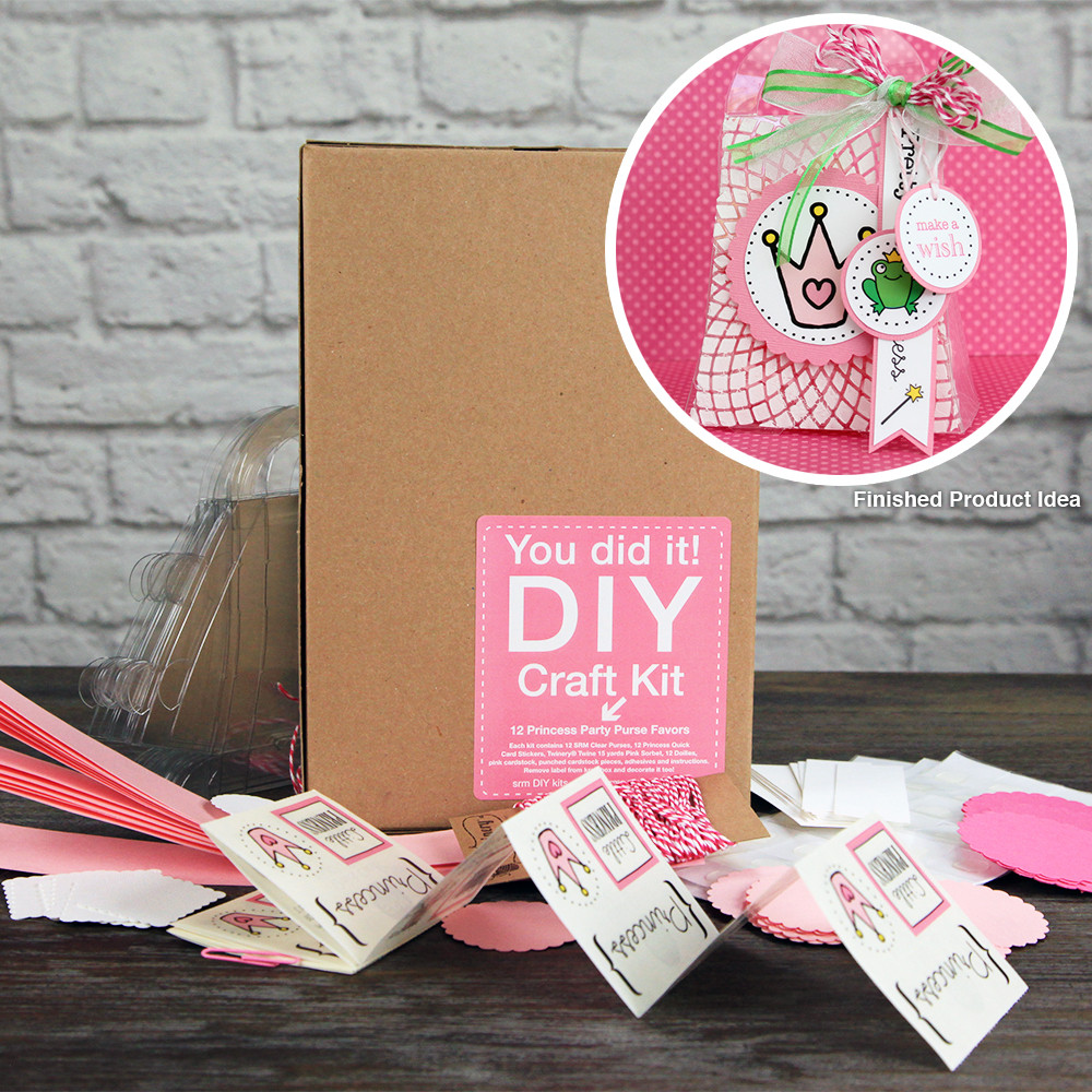 Best ideas about DIY Craft Kits
. Save or Pin SRM Press Inc DIY Craft Kit Princess Purse Party Favors Now.