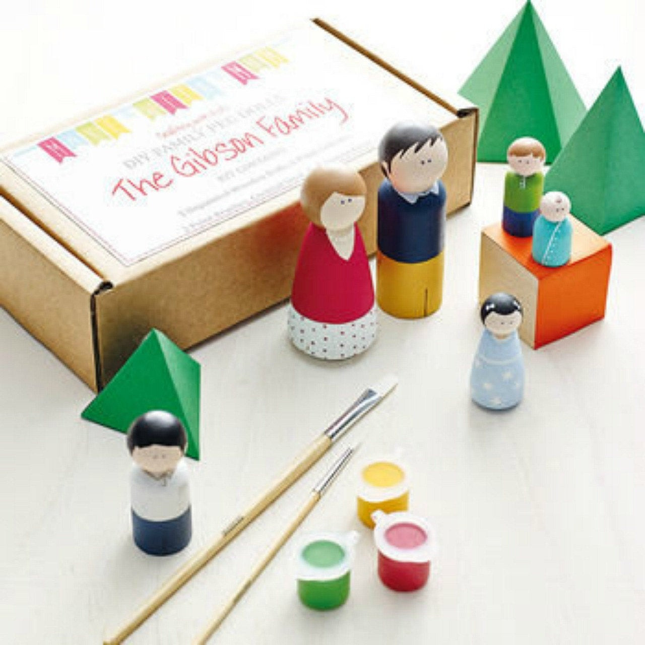 Best ideas about DIY Craft Kits
. Save or Pin Peg Doll Kit Family of 4 Wooden Dolls Kids Craft Kit DIY Now.