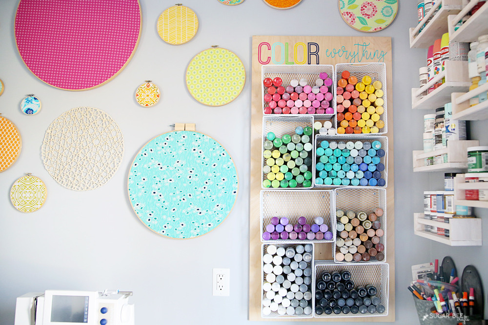 Best ideas about DIY Craft Organizer
. Save or Pin DIY Craft Paint Organizer Sugar Bee Crafts Now.