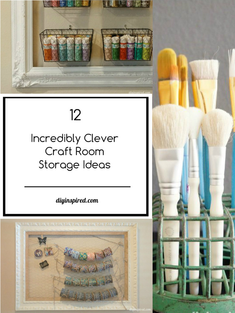 Best ideas about DIY Craft Room Organization Ideas
. Save or Pin 12 Incredibly Clever Craft Room Storage Ideas DIY Inspired Now.