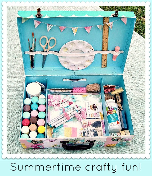 Best ideas about DIY Crafts Kits
. Save or Pin Summertime Traveling Art Kit DIY Now.