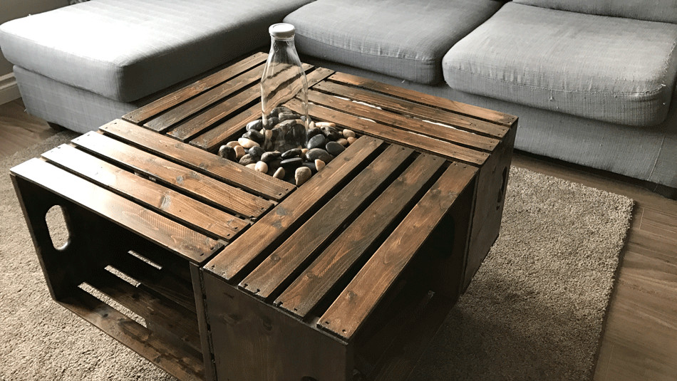 Best ideas about DIY Crate Coffee Table
. Save or Pin No e Will Guess You Made This DIY Farmhouse Coffee Table Now.