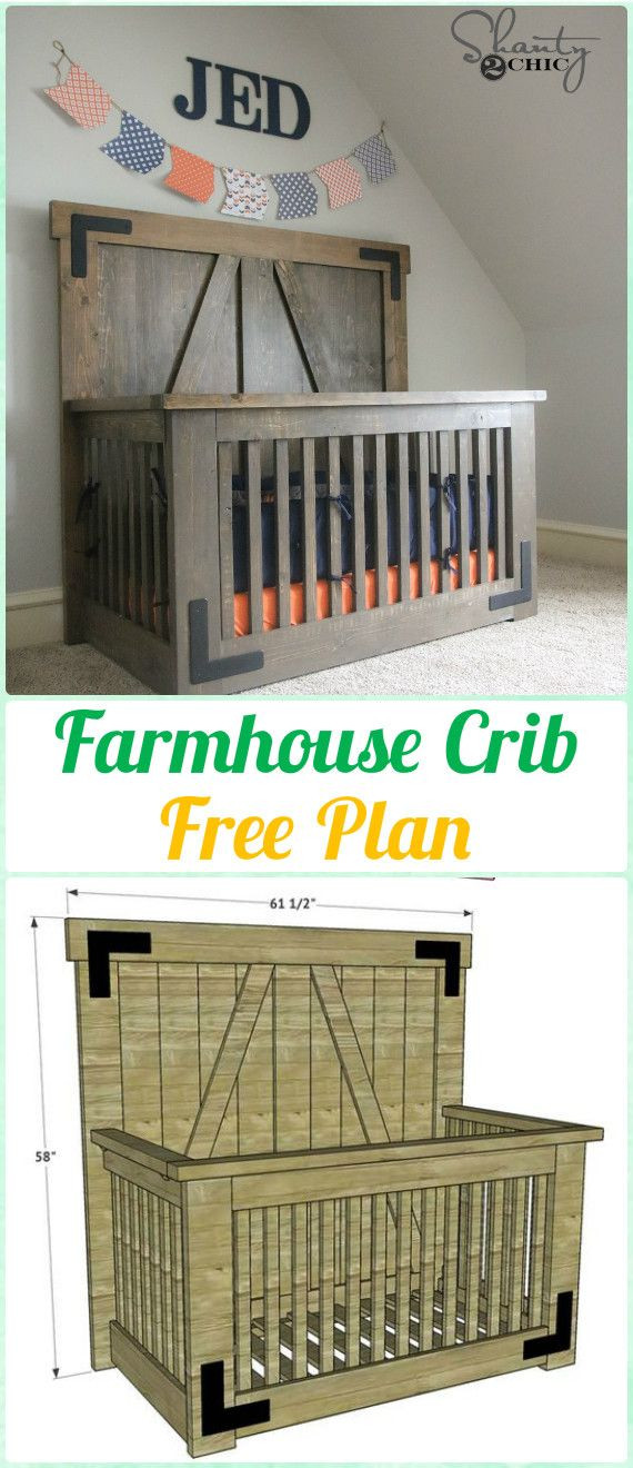 Best ideas about DIY Crib Plans
. Save or Pin DIY Baby Crib Projects Free Plans & Instructions Baby g Now.