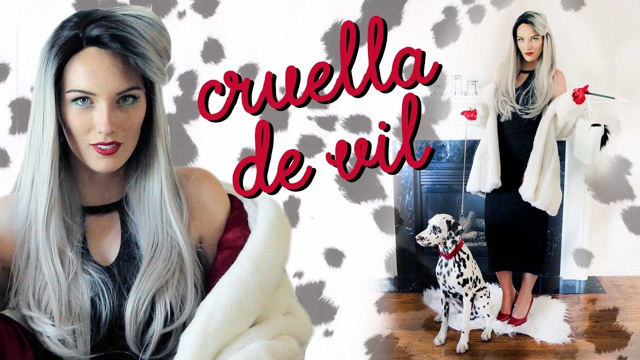 Best ideas about DIY Cruella Deville Costume
. Save or Pin DIY CRUELLA DE VIL COSTUME TUTORIAL Now.