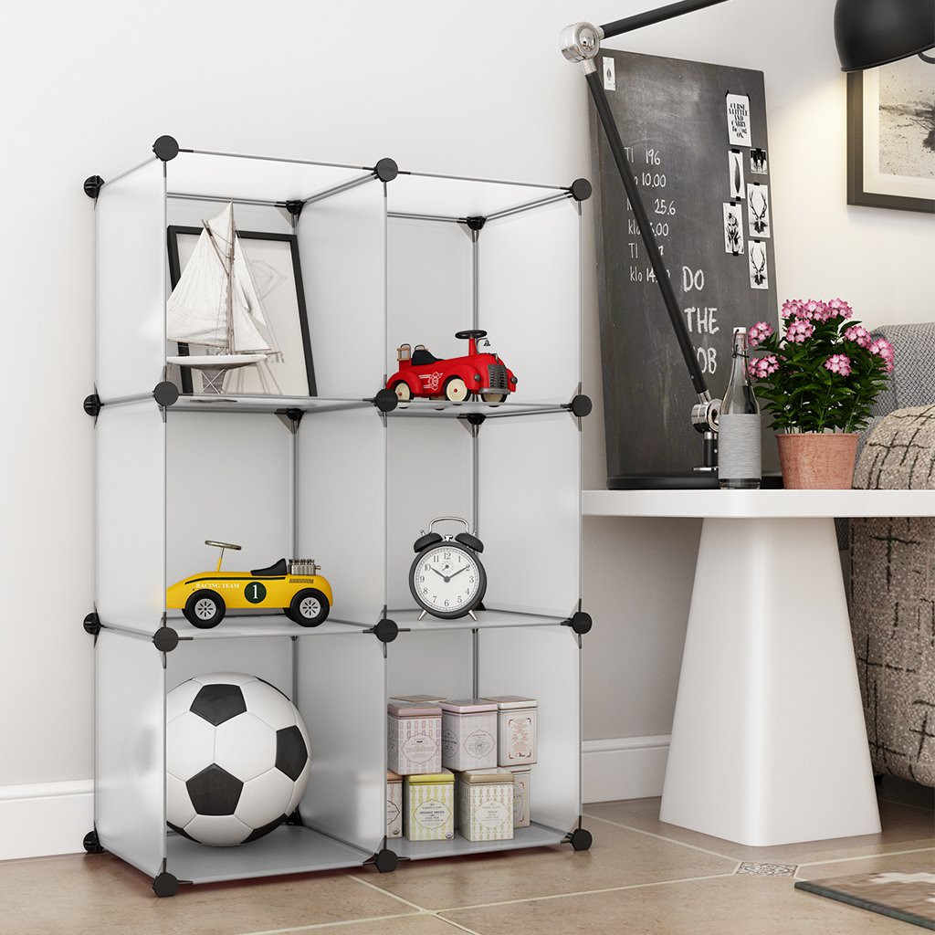 Best ideas about DIY Cube Storage
. Save or Pin LANGRIA Storage Cube Organizer DIY Plastic Closet Shelf 6 Now.