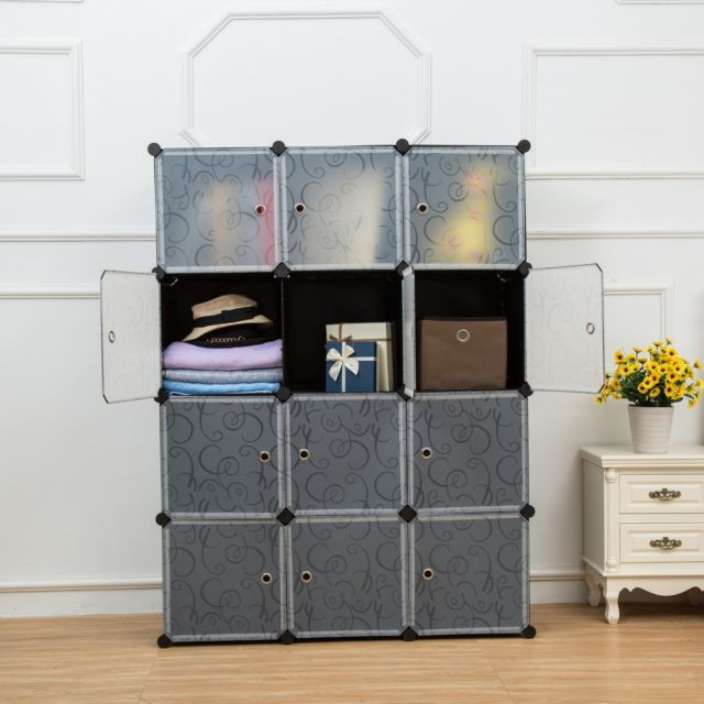 Best ideas about DIY Cube Storage
. Save or Pin Unicoo Multi Use DIY Plastic 12 Cube Organizer Bookcase Now.