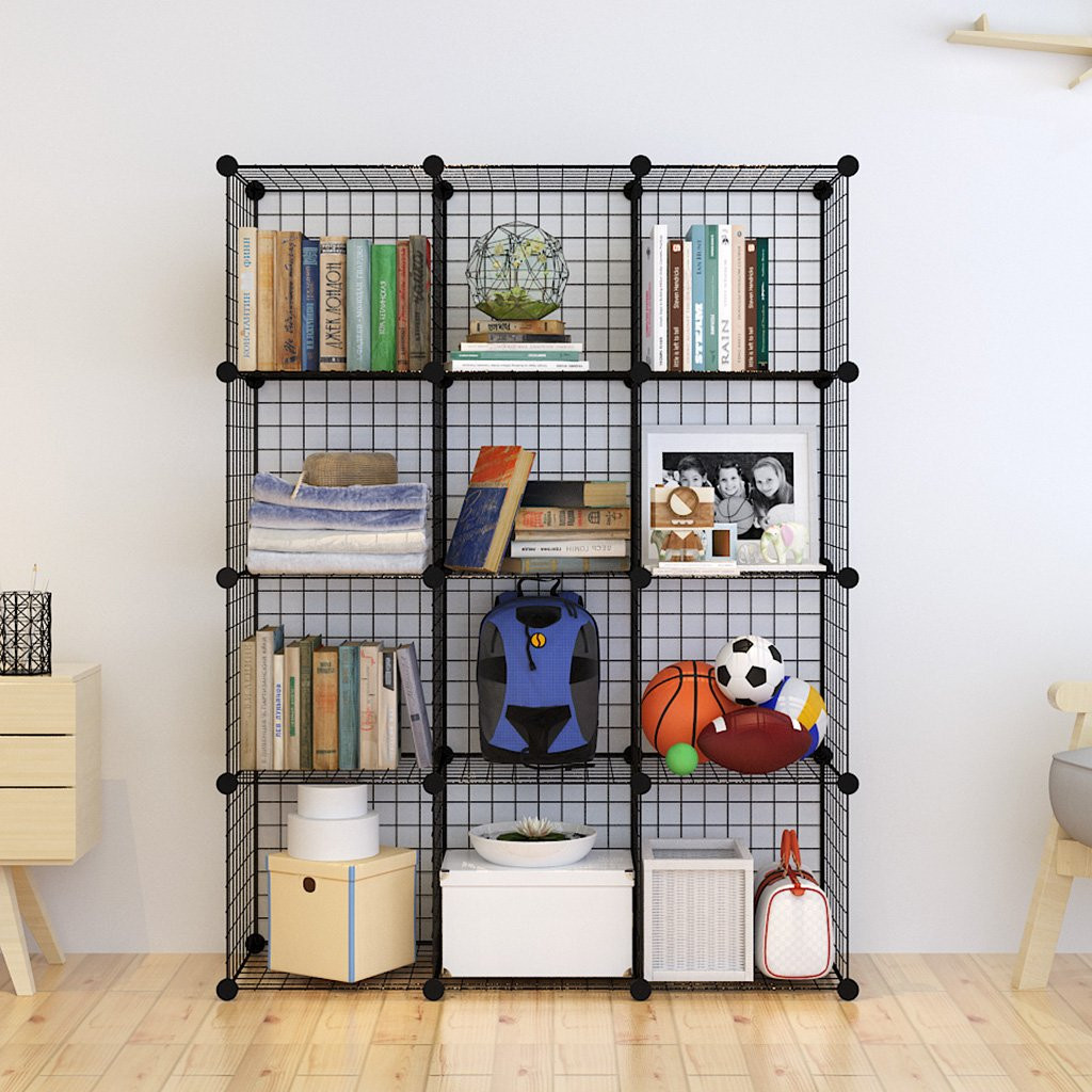 Best ideas about DIY Cube Storage
. Save or Pin 12 Regular DIY Storage Cube Metal Wire Bookcase Cabinet Now.