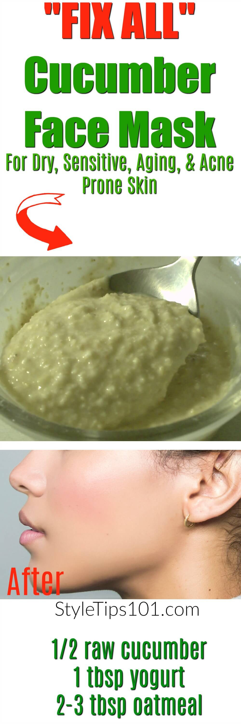 Best ideas about DIY Cucumber Face Mask
. Save or Pin DIY Cucumber Face Mask Now.
