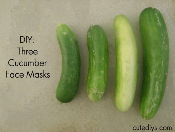 Best ideas about DIY Cucumber Face Mask
. Save or Pin DIY 3 Homemade Cucumber Face Masks Cutediys Now.