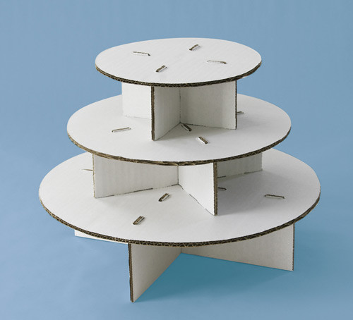 Best ideas about DIY Cupcake Stand Cardboard
. Save or Pin Cupcaketree Round or square cupcake stands for weddings Now.