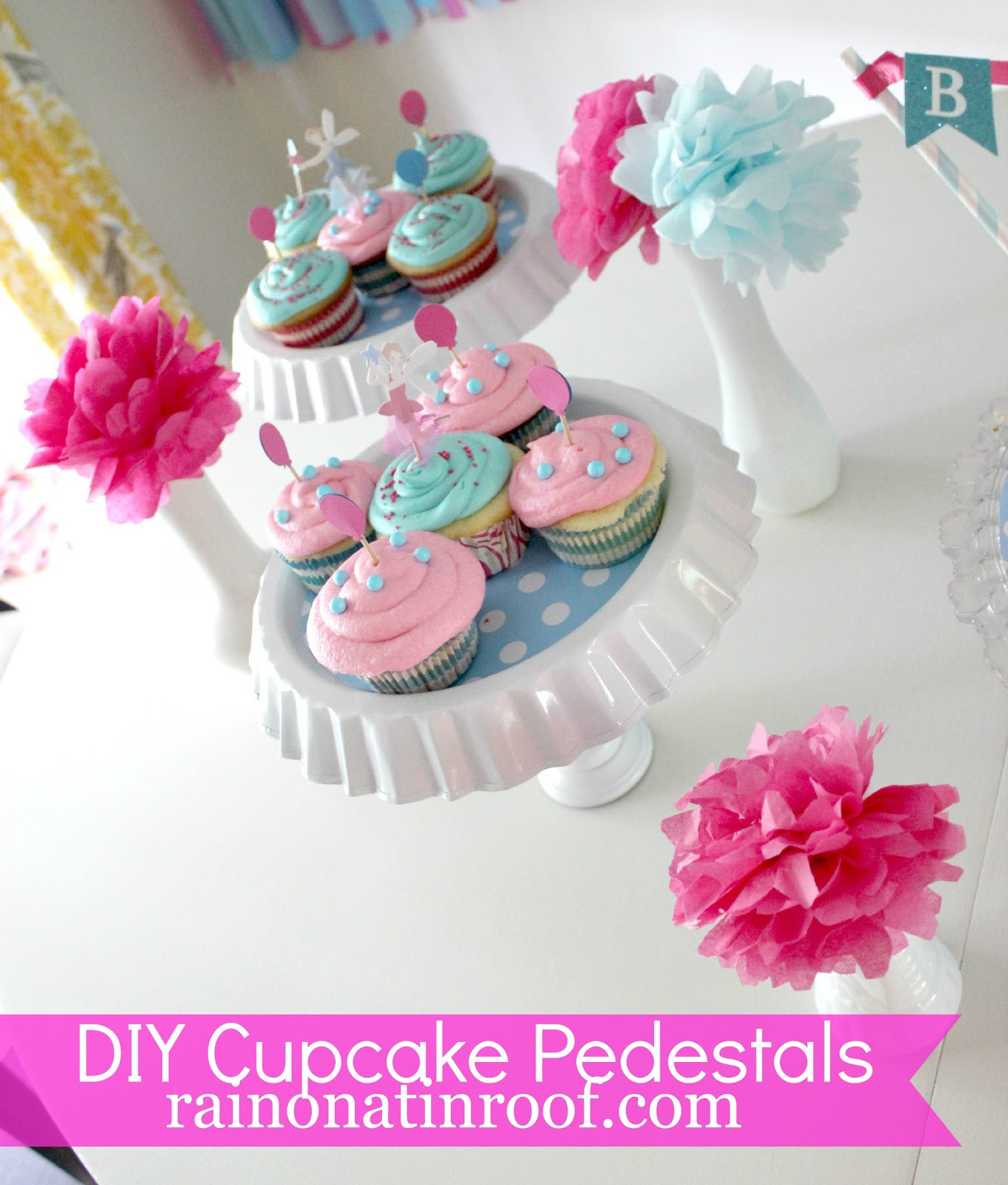 Best ideas about DIY Cupcake Stands
. Save or Pin Easy DIY Cupcake Stand Less than $5 Each Now.