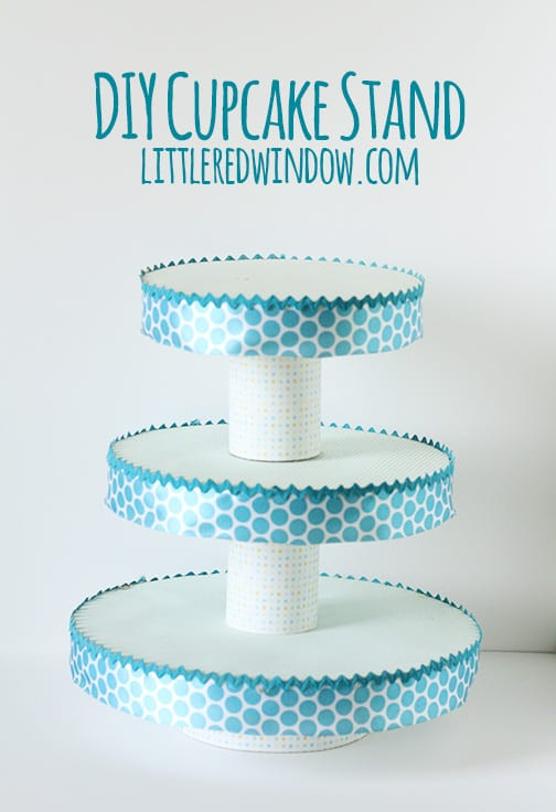 Best ideas about DIY Cupcake Stands
. Save or Pin DIY Cupcake Stand Little Red Window Now.