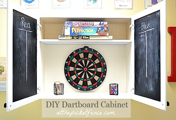 Best ideas about DIY Dartboard Cabinet
. Save or Pin DIY Kitchen Cupboard turned Dartboard Cabinet At The Now.