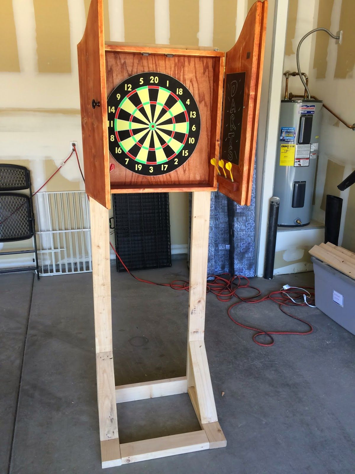 Best ideas about DIY Dartboard Cabinet
. Save or Pin Over a year ago I made a very cool dartboard cabinet When Now.