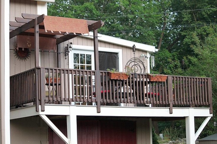Best ideas about DIY Deck Awnings
. Save or Pin Deck after stain and awning Front door Now.