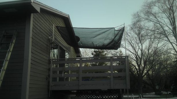 Best ideas about DIY Deck Awnings
. Save or Pin cheap fast DIY deck or patio awning canopy Now.