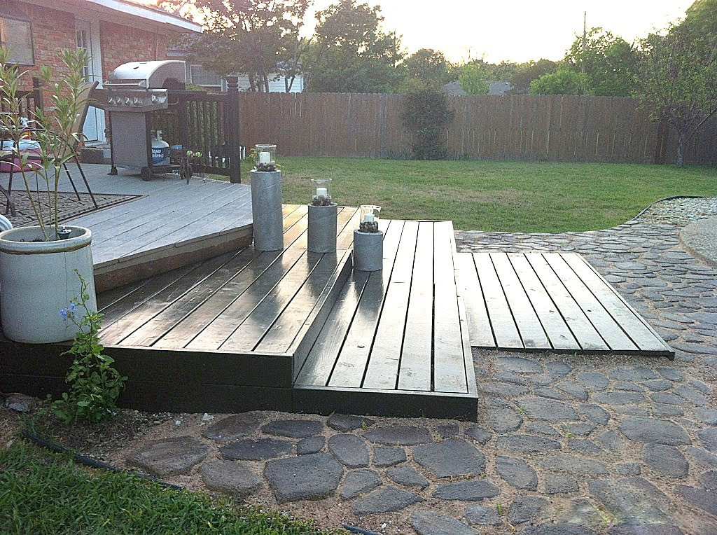Best ideas about DIY Deck Build
. Save or Pin DIY Wooden Pallet Deck for Under $300 Now.
