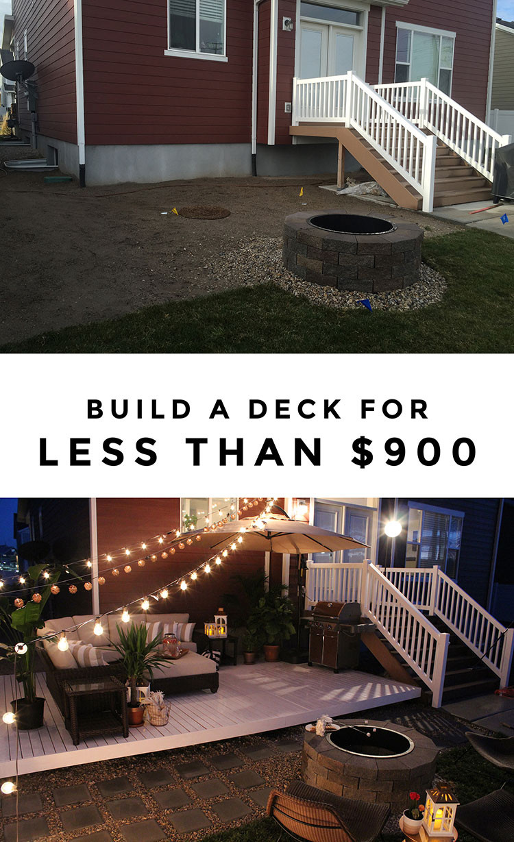 Best ideas about DIY Deck Build
. Save or Pin How to Build a Simple DIY Deck on a Bud Now.