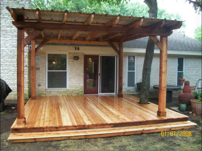 Best ideas about DIY Deck Roof
. Save or Pin Atx Fence & Deck Geor own TX Now.
