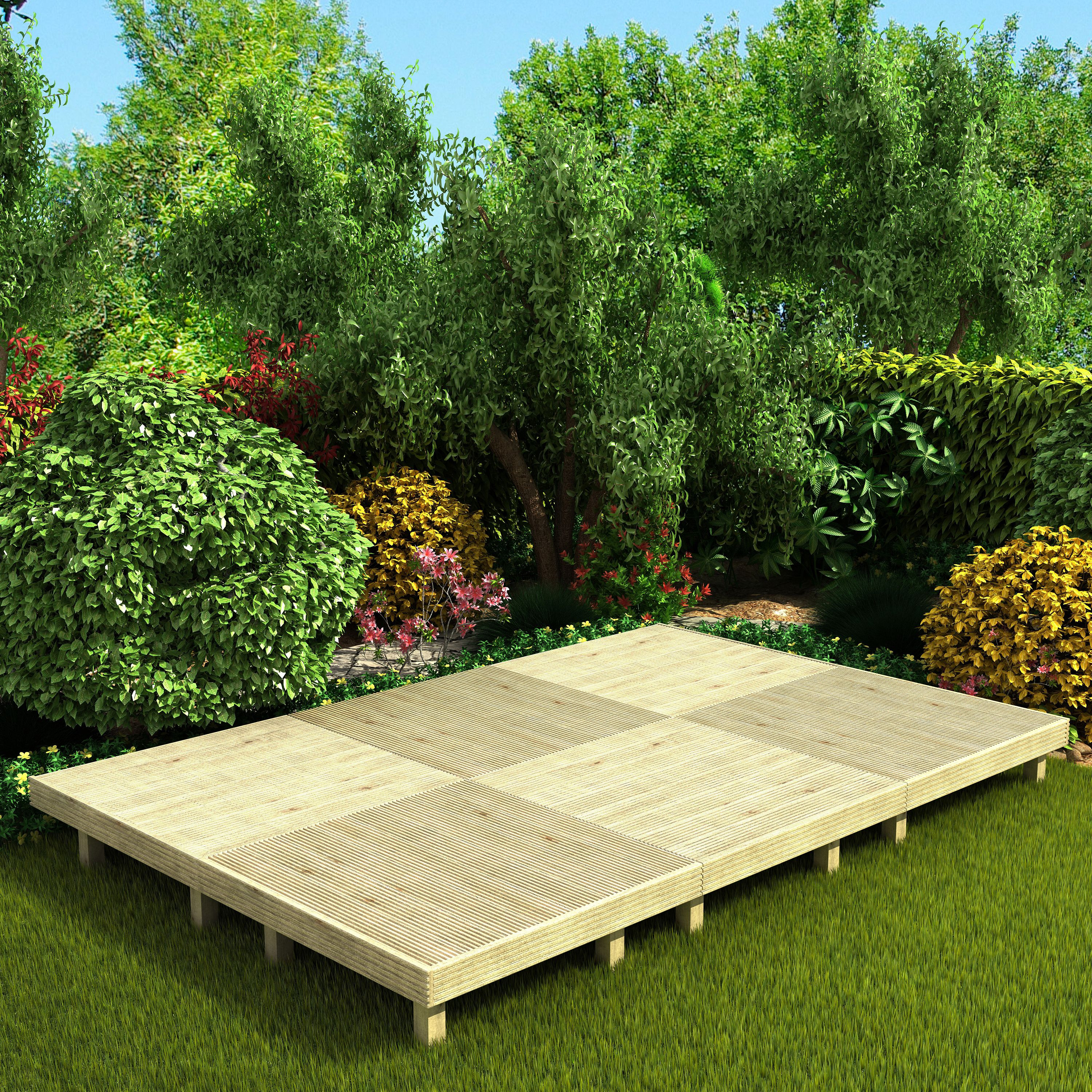 Best ideas about DIY Decking Kit
. Save or Pin Deck² Easy Build Softwood Modular Deck System Now.