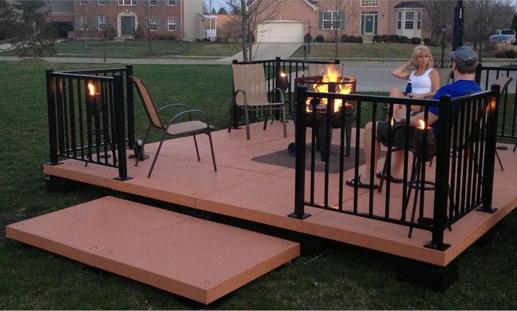 Best ideas about DIY Decking Kit
. Save or Pin UDECX is a portable modular DIY patio decking system Now.
