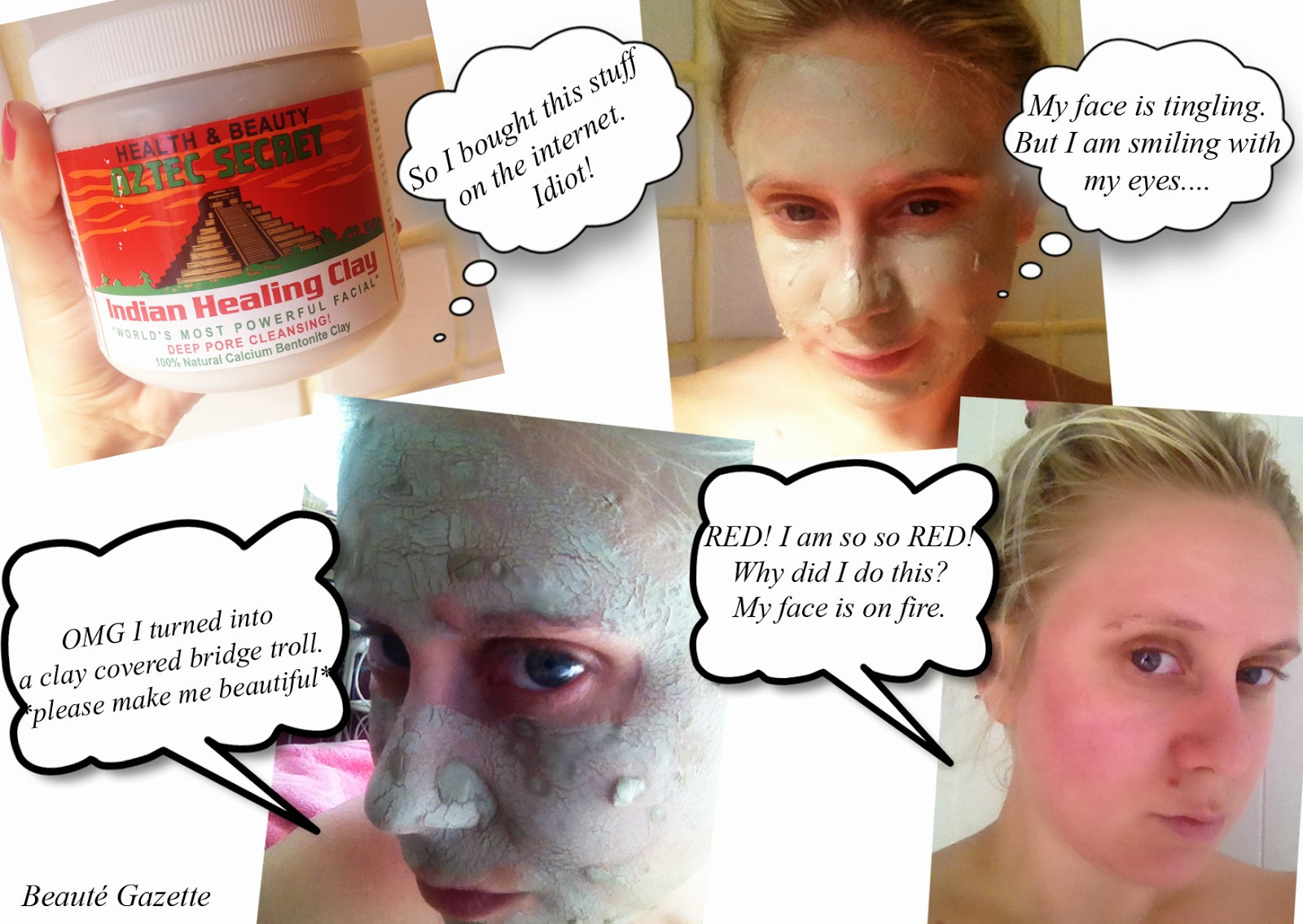 Best ideas about DIY Deep Cleansing Face Mask
. Save or Pin Beauté Gazette Aztec Secret Indian Healing Clay The Now.