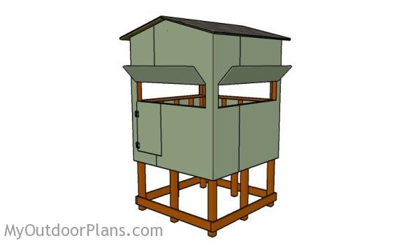 Best ideas about DIY Deer Blind Plans
. Save or Pin Elevated Deer Blind Plans MyOutdoorPlans Now.