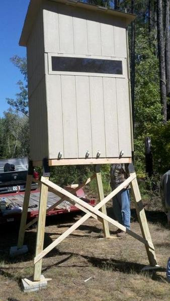 Best ideas about DIY Deer Blind Plans
. Save or Pin DIY DEER BLIND PLANS POST WHAT YOU HAVE Now.