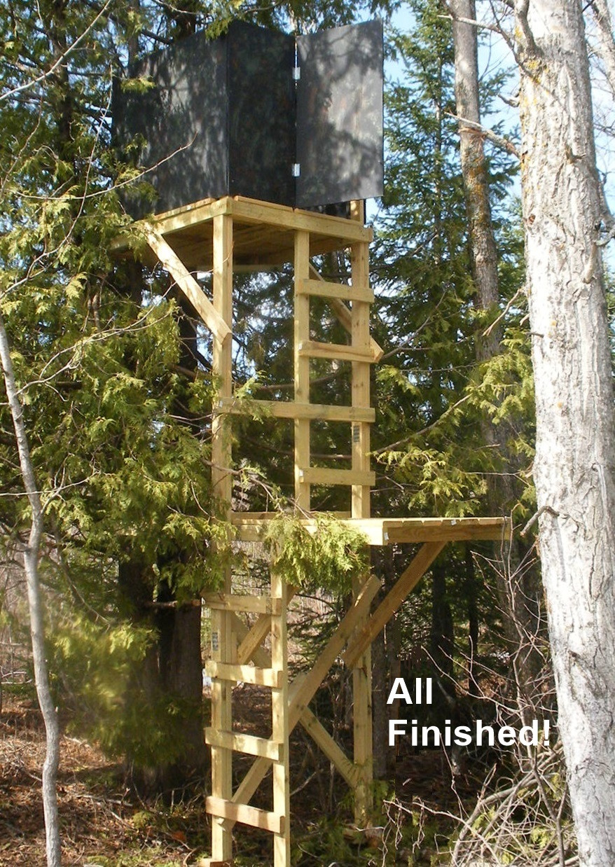 Best ideas about DIY Deer Stand Plans
. Save or Pin Free Deer Stand Building Plans Blinds Ladder & Platform Now.