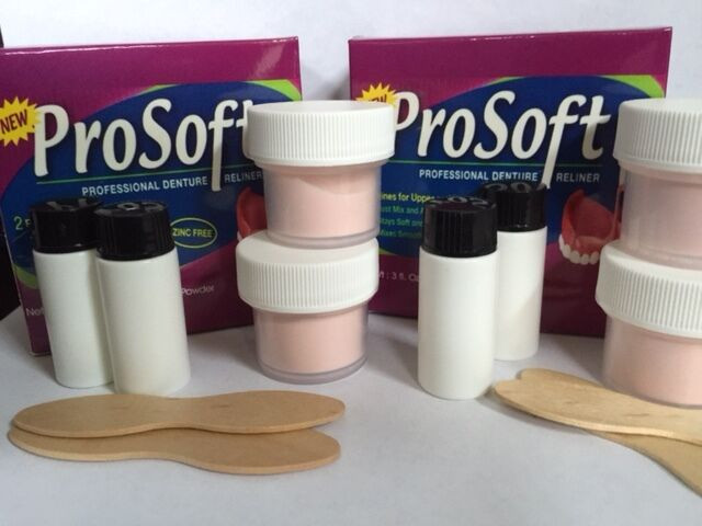 Best ideas about DIY Denture Kits
. Save or Pin 4 APPLICATIONS ProSoft Denture Reliner Kit 2 Boxes Liner Now.