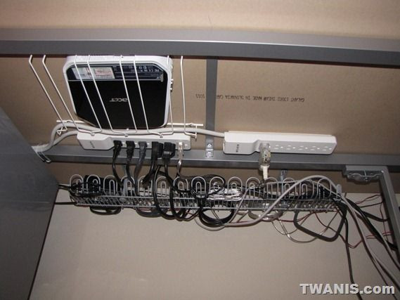 Best ideas about DIY Desk Cable Management
. Save or Pin IKEA Galant puter Desk and monitor Raiser 7 Now.